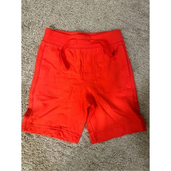Boys 3T reddish-orange organic cotton shorts new without tags from Gap