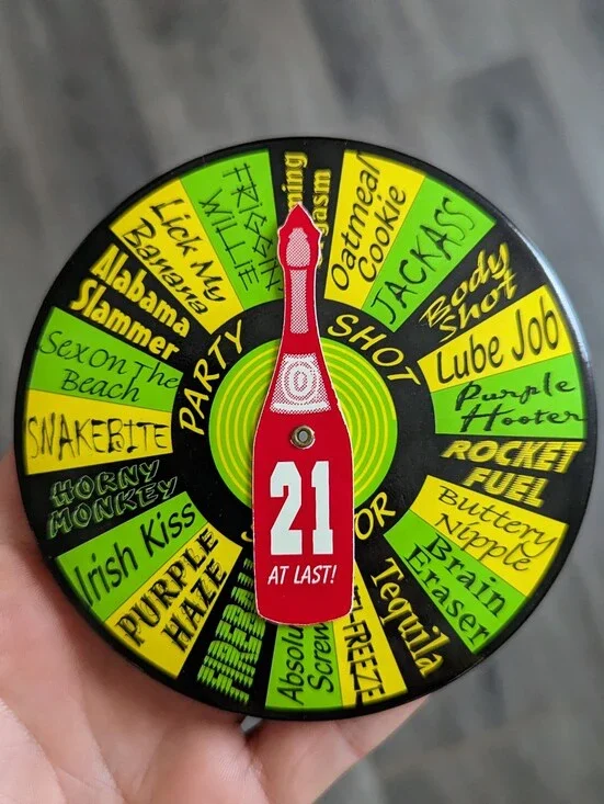 Novelty 21st Birthday Pin