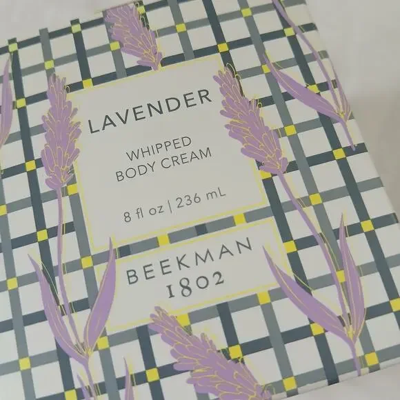 Beekman 1802 LAVENDER 8 oz whipped body cream goat milk NIB/SEALED