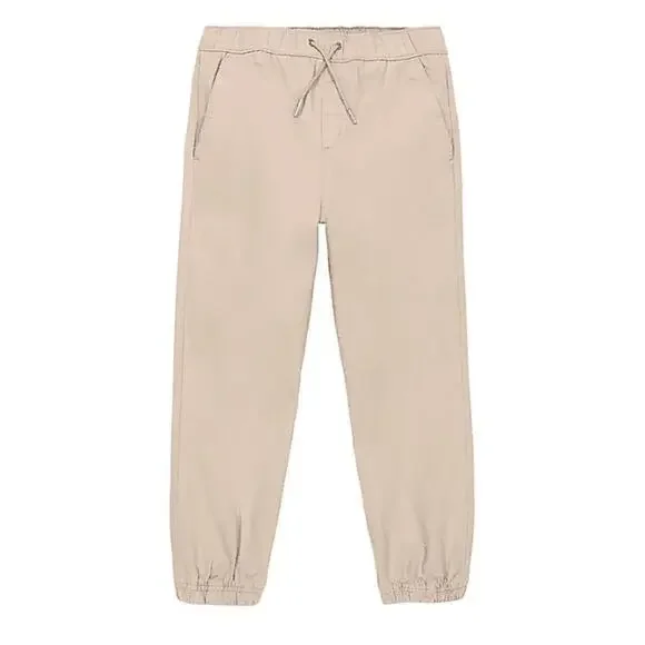 GAP Kids Boys Stretch Twill Jogger Pants Bottom, Khaki, Medium‎ (8)
