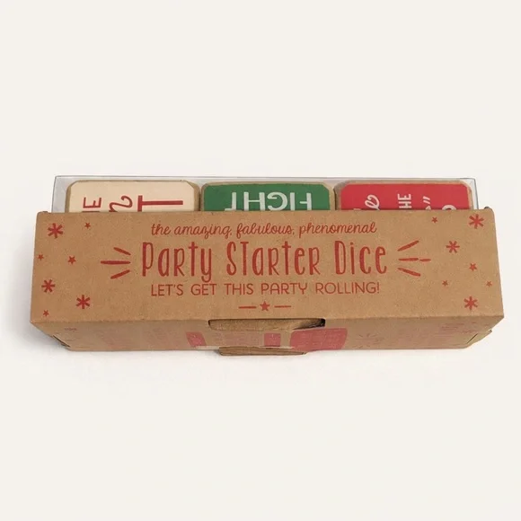 Christmas Party Starter Dice Game Holiday Icebreaker Family Gathering Fun Gift