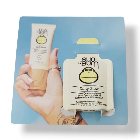 Sun Bum Daily Glow Tinted Sunscreen Lotion Broad Spectrum SPF30 Water Resistant