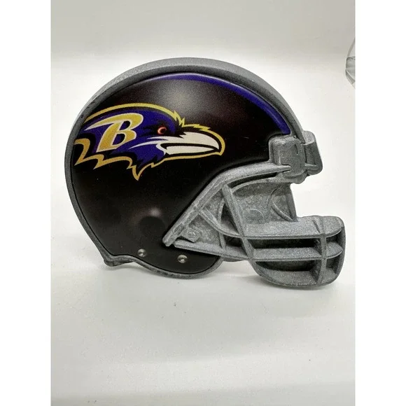 Baltimore Ravens NFL Helmet 3D Polyurethane Plastic Hitch‎ Cover 2