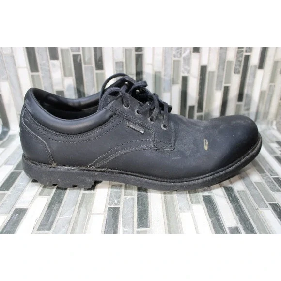 Rockport Hydro-Shield Waterproof Dress Shoes Black Size 11.5