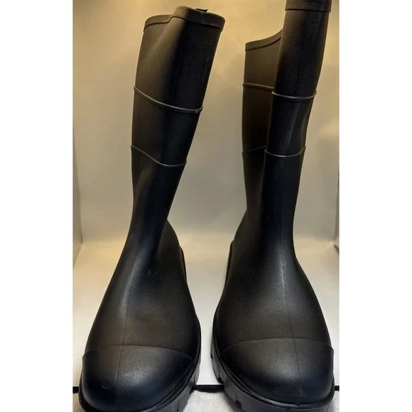 Unisex‎ Rubber Boots Black Mens 11 Women 13. Made in USA