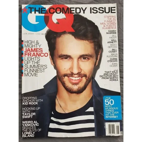 GQ Magazine June 2013 JAMES FRANCO COVER‎