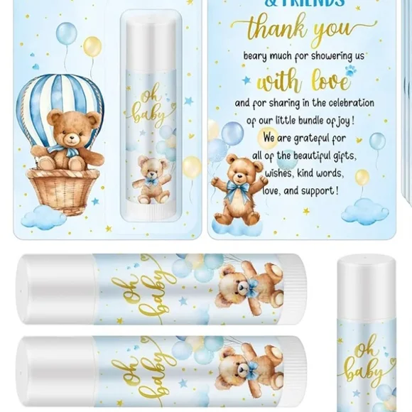 15 bear Lip Balm Gift party supply