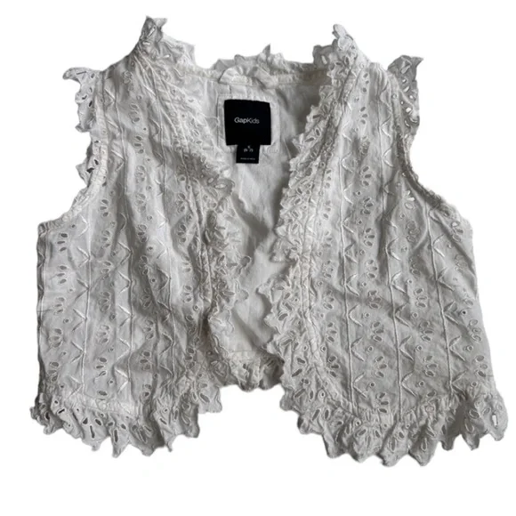 Gap Lace Eyelet Vest