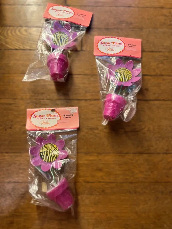 Wilton Sugar Plum Party Favors - Sunshine Flower (3ct.)