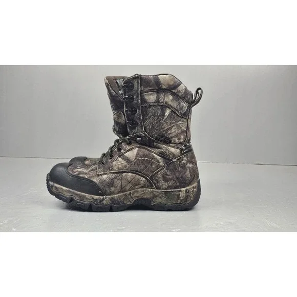 Red Head‎ Hunting Boots Mens 8.5 3M Bone Dry Camo Waterproof Insulated Rugged