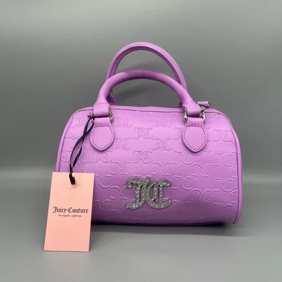 Juicy couture all about that bling satchel purse
