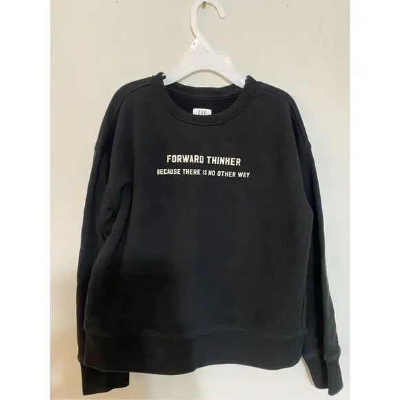 Youth boys size small 6/7 black‎ gap sweatshirt