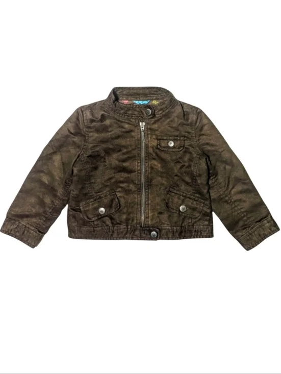 GAP Vintage Faux Suede Jacket