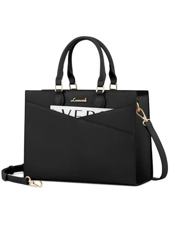 Womens Tote Bag Crossbody Satchel Shoulder Purse Faux Leather Handbag