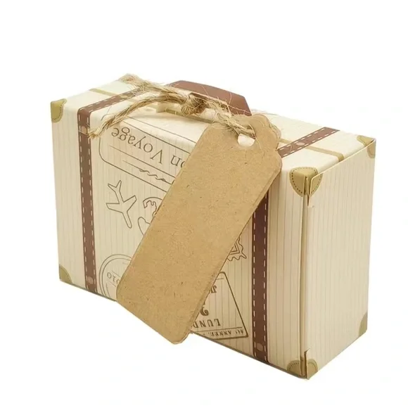 DIY Mini Suitcase Gift Boxes, Set of 5