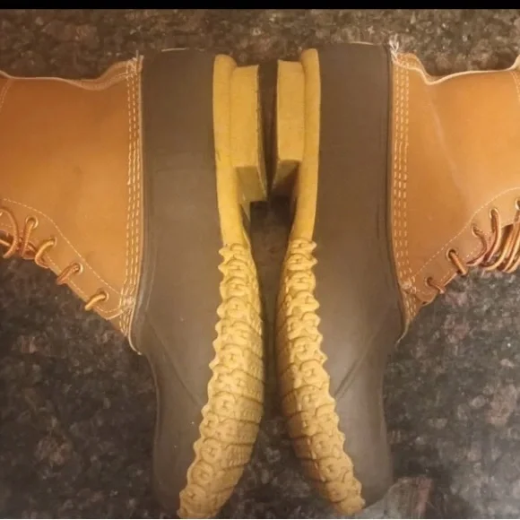 L.L. Bean Brown and Tan Men's Rain & Snow Boots
