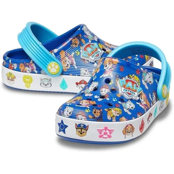 Crocs Kids Size 5 - Paw Patrol Off Court Clogs
