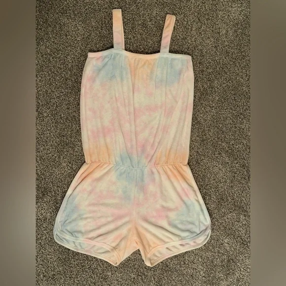 GAP Kids Towel Tie-Dye Romper