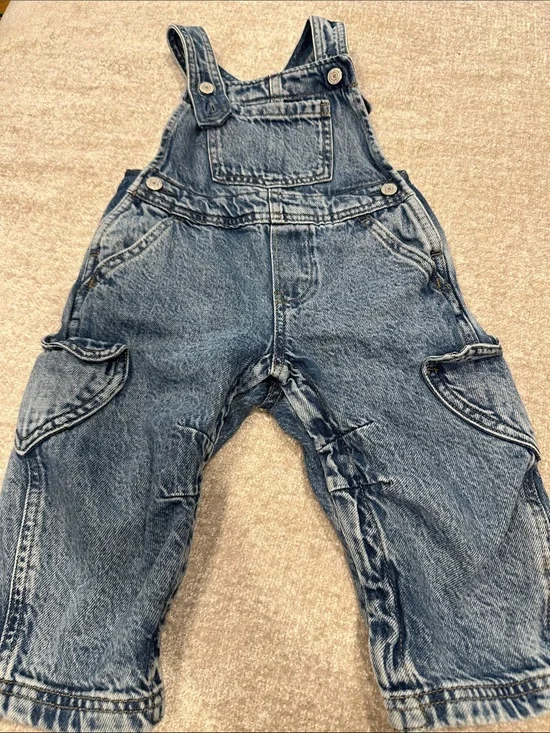 GAP Denim Blue Kids Overalls