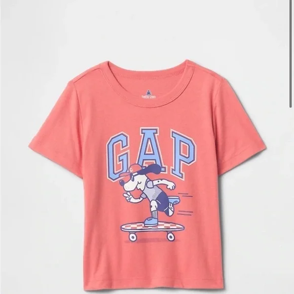 GAP Kids Coral Graphic T-Shirt