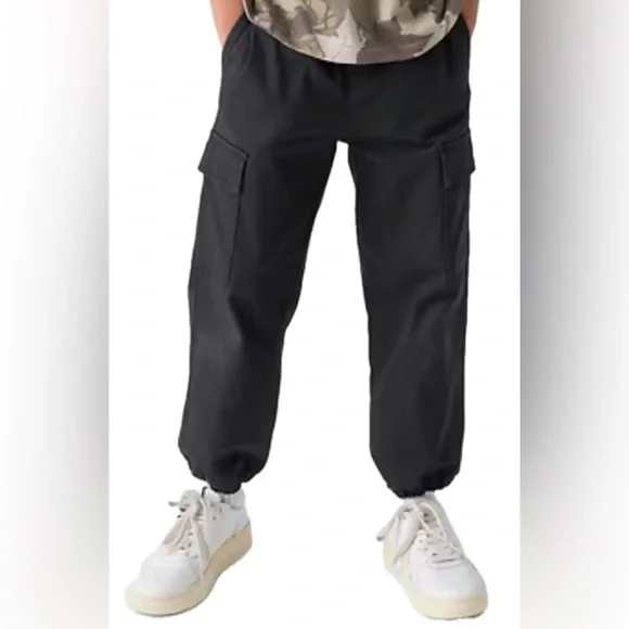 Gap Kids Lined Grey Cargo Joggers.