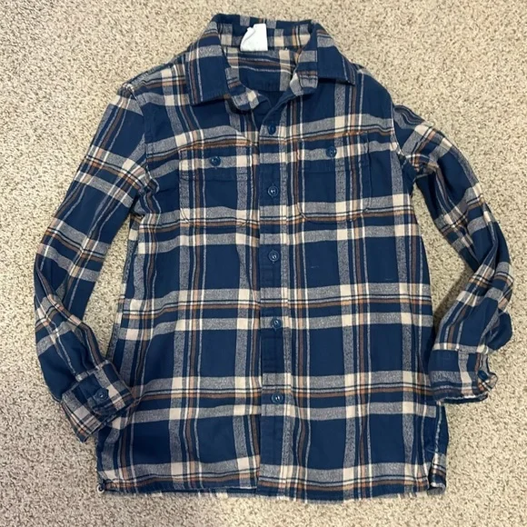 GAP Kids Flannel Shirt, 6-7