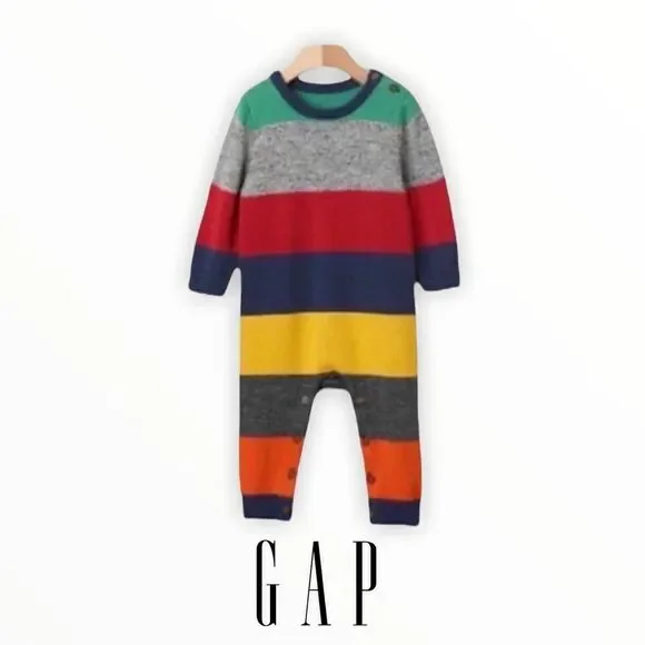 GAP Knitted Striped One Piece