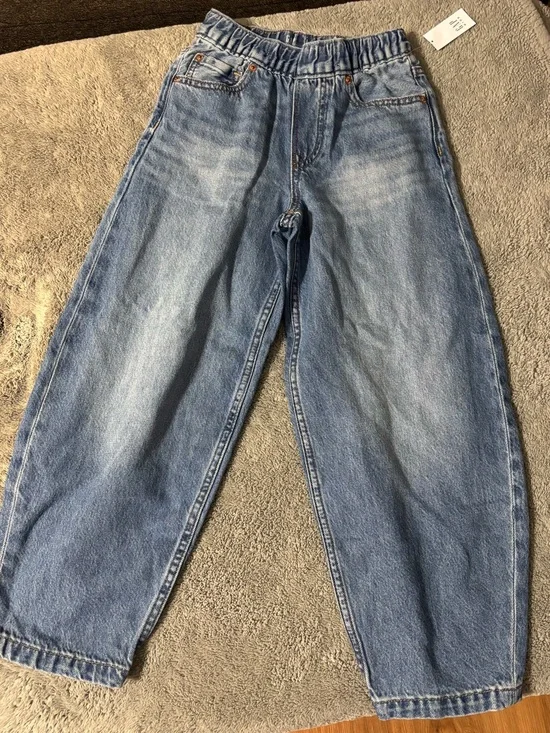 GAP Light Blue Kids' Elastic Waist Jeans
