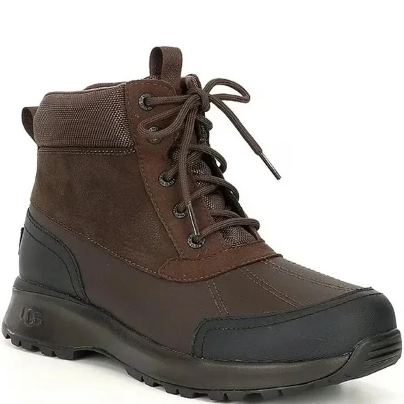 UGG Men's Emmett Cold Weather Duck Boots in Stout. Sz: 8