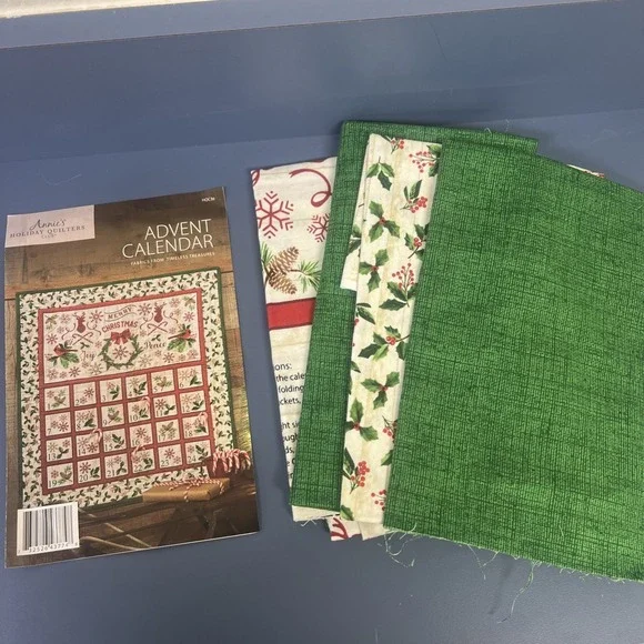 Annie's Holiday Quilters Club Advent Calendar,‎ Timeless Treasures Christmas New