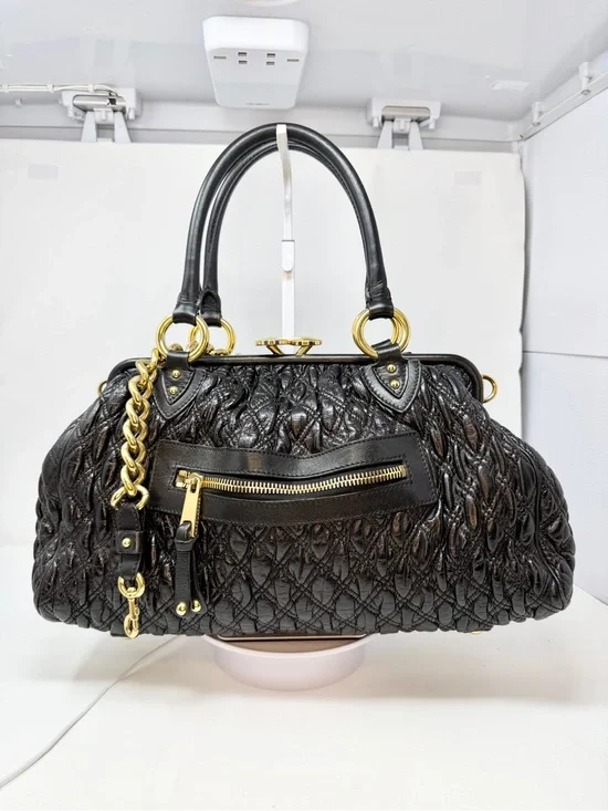 Marc Jacobs Quilted Black Stam Bag Fall 2007 Collection