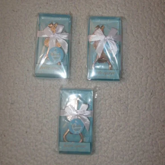 Yuokwer Boys Baby Shower Party Favor Baby Carriage Bottle Opener