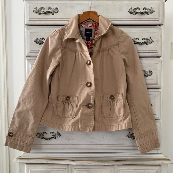 Gap Kids Tan Classic Coat