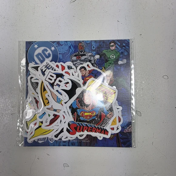 DC Comics Superman & Superhero Sticker Pack - Multicolor