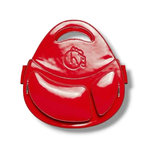 Homage Year Abundant Ova Manifestation Bag Romance Red Crossbody Shoulder Tote