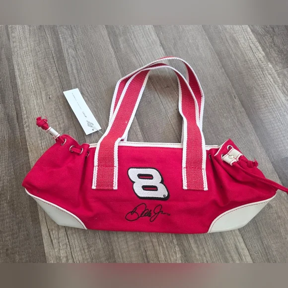 NASCAR NWT DALE EARNHARDT JR red Shoulder Bag Satchel Collectors Edition Y2K