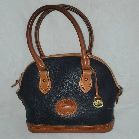 Dooney & Bourke Vintage All Weather Leather Satchel Handbag