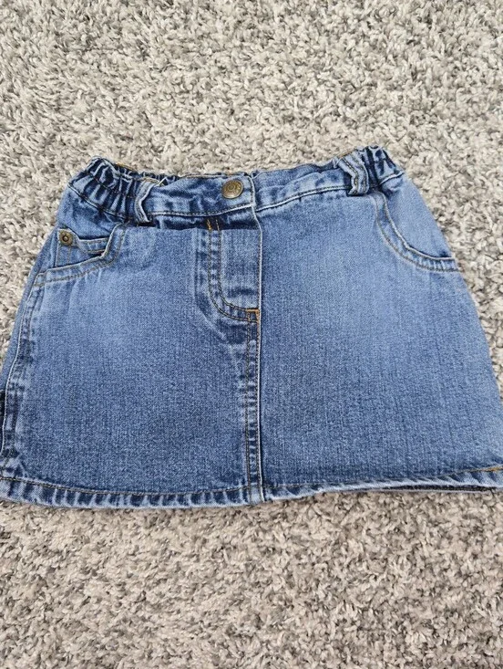 Vtg. Baby Gap Denim Skort