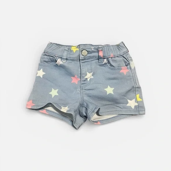 GAP Kids Light Blue Star Pattern Shorts