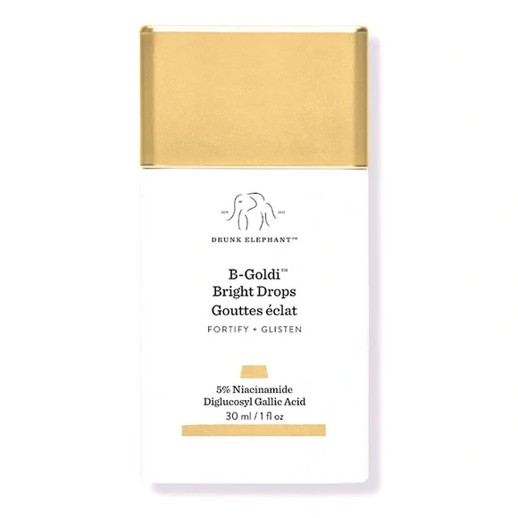 🐘 Drunk Elephant B-Goldi Bright Illuminating Drops NWOB Full Size