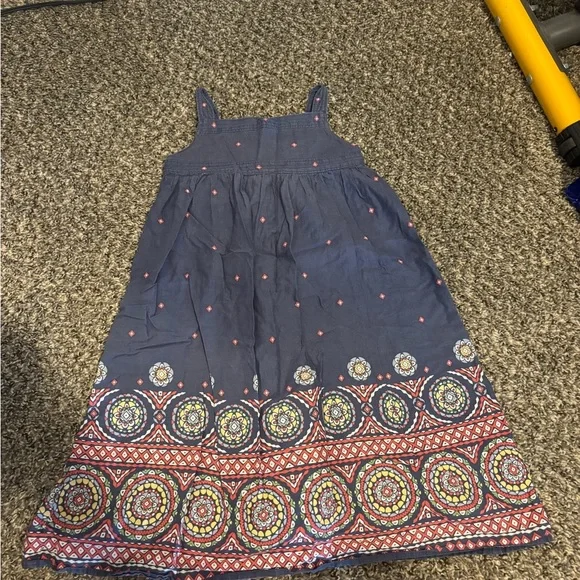 GAP Kids Small Dress with Blue and Red Patterns