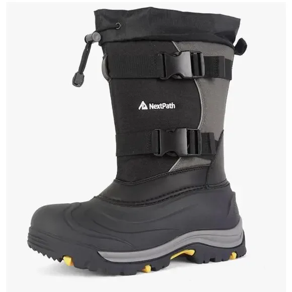 Men's Snow Boots 12/14 inch Snow Boots For Men Waterproof 10
