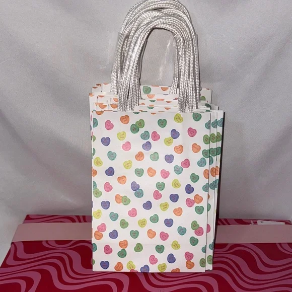 Set of 13 Valentines Day Conversation Hearts Gift bags