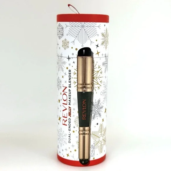 Revlon Dual-Ended Jelly Makeup Blender Brush Tool Holiday‎ Edition NWT