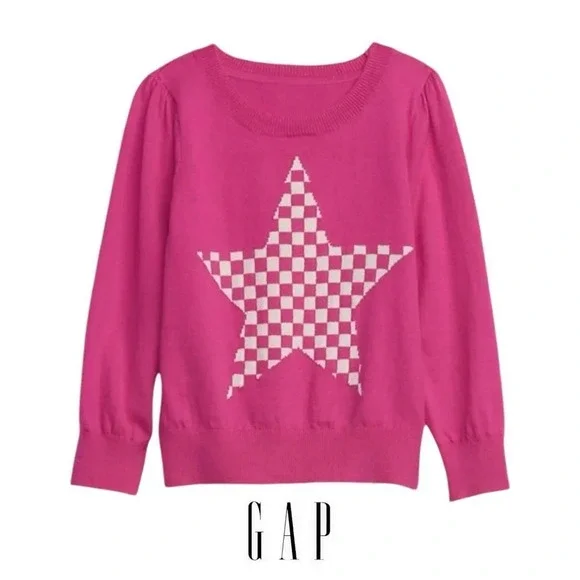 GAP Kids | Fucshia | STAR SWEATER
