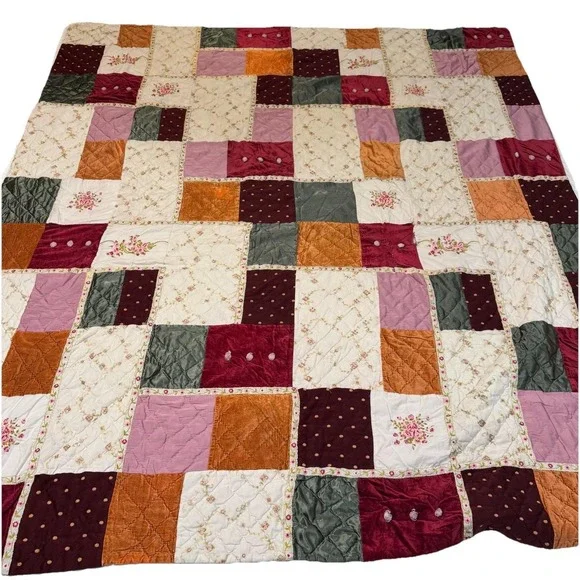 Vintage Patchwork Quilt 84