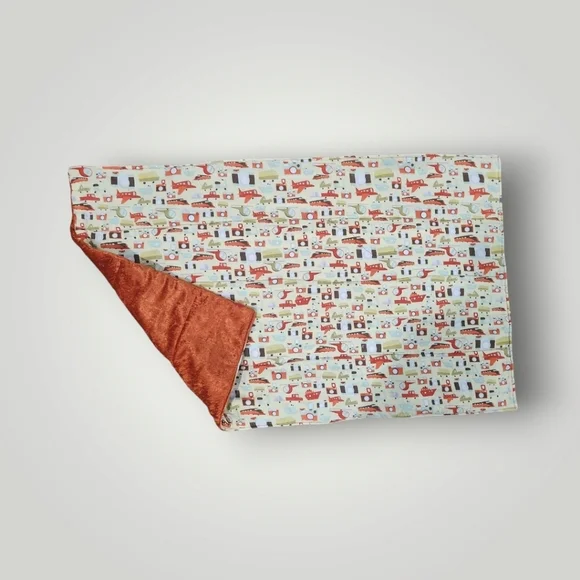 baby boy crib handmade blanket Cameras Planes Trains and Automobiles