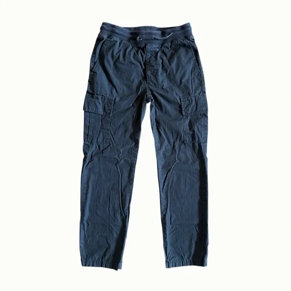 Gap KIDS | Boys Cargo Pants Charcoal Cotton, Size Large