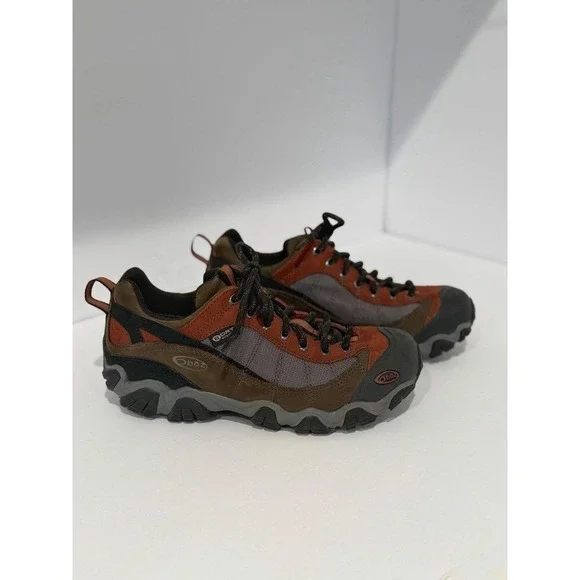 MEN'S OBOZ FIREBRAND II LOW WATERPROOF Hiking shoes size 8 outdoor active tredy