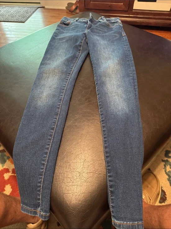 GAP girl’s Dark Blue Skinny Jeans Size 10 super skinny